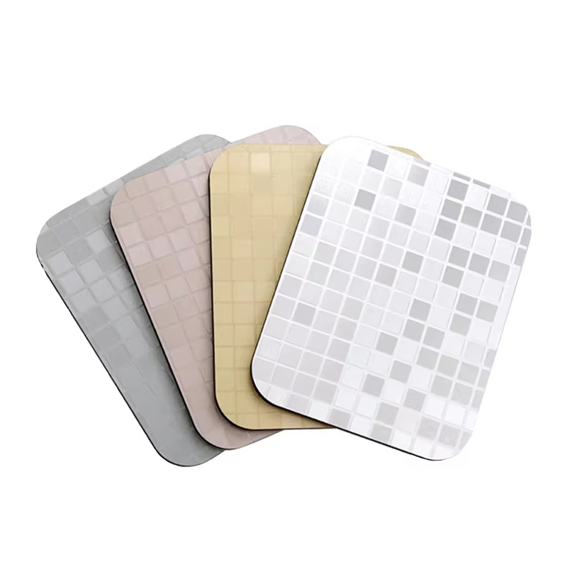 Стеновая панель из углеродного кристалла с металлической текстурой