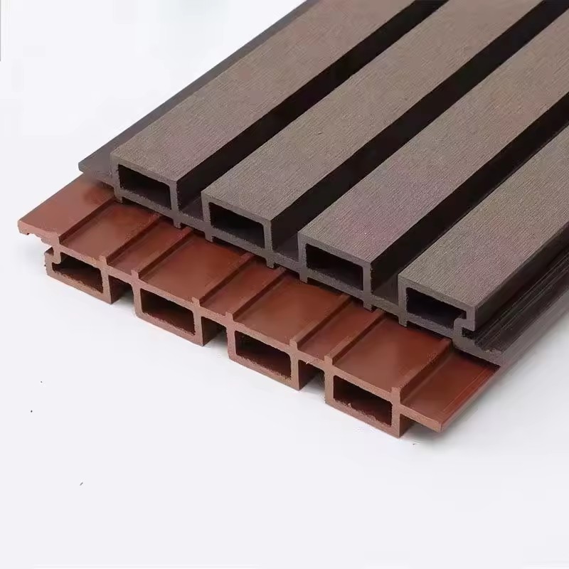 Облицовка стен ДПК